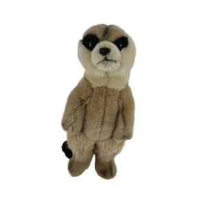Vintage MEERKAT 10" SOS SAVE OUR SPACE Realistic Cute Plush 2003 Stuffed Toy